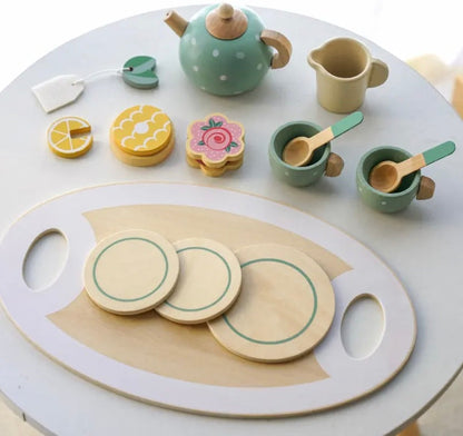 Wooden Montessori Toys - Afternoon Tea Set