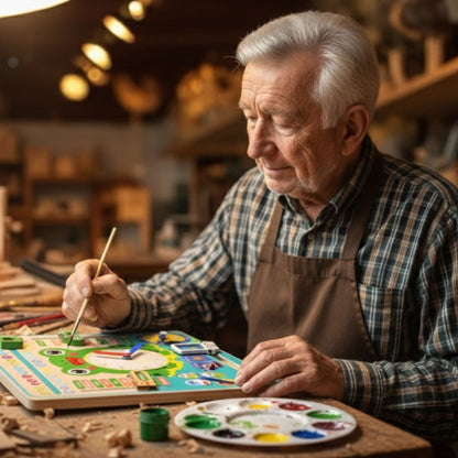 Wooden Weather & Time Calendar - Montessori Toy