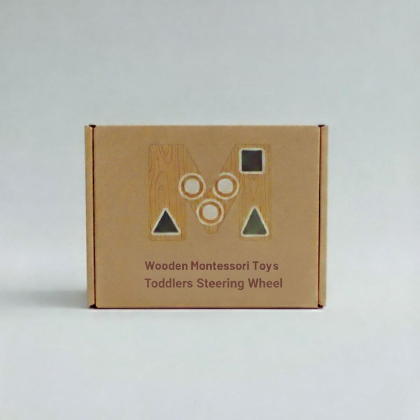 Wooden Montessori Toys - Toddlers Steering Wheel