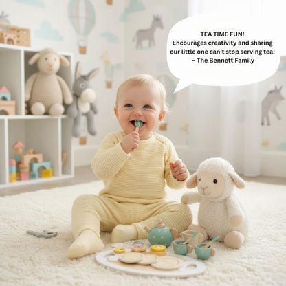 Wooden Montessori Toys - Afternoon Tea Set